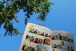 丁丁歷險(xiǎn)記,漫畫,藍(lán)天