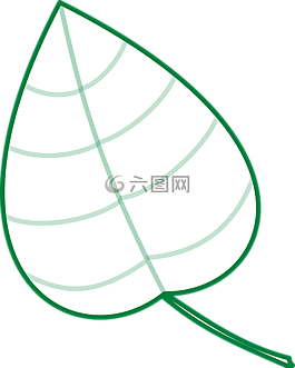 葉,植物,干