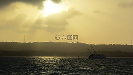 海,船,海洋