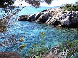 水,巖,海灘