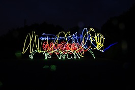 lightpainting,快门速度,夜