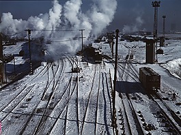 铁路围场,冬天,雪