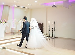 婚禮,這對夫婦