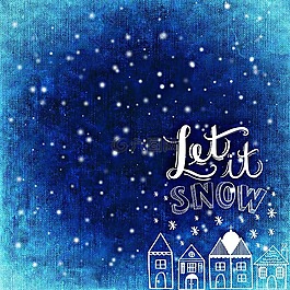冬天,雪,冷