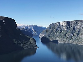 山,景觀,自然