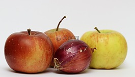 蘋(píng)果,洋蔥,水果