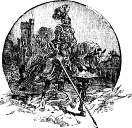 骑士,马,城堡