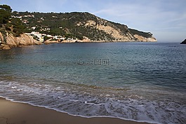 海灘,海,是