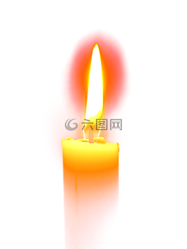 圣誕節(jié),蠟燭,孤立