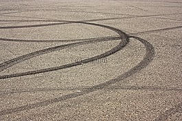 煞車痕,瀝青,道路