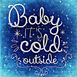 冬天,雪,冷