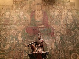 佛,雕像,宗教
