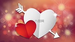 背景,情人節(jié)那天,愛