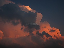 云,雷暴,陰沉
