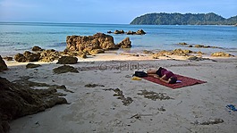 泰國,帕延島,海灘