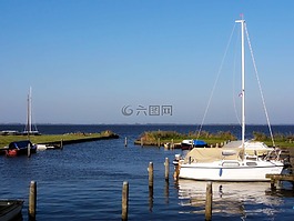 荷蘭,海港,灣