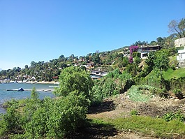 墨西哥,景觀,湖