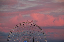 摩天輪,年市場,abendstimmung