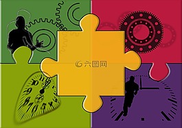 謎,時(shí)間,齒輪