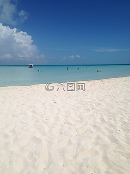 海灘,墨西哥,沙