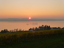 birnau,余輝,日落