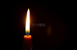 蠟燭,火焰,火災