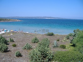 撒丁島,海洋,海