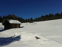 阿爾姆,雪,冬天