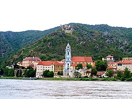 景观,dürnstein,下奥地利州