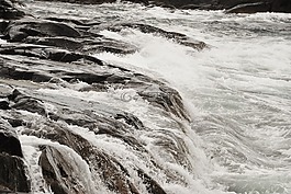 水,岩,冲浪