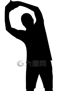 側(cè)影,演習,健身