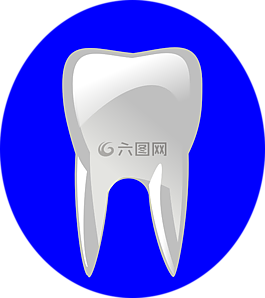 牙,藍(lán)色,環(huán)路