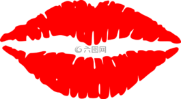 嘴唇,口,吻