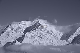 滑雪,阿爾卑斯山,雪