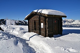 滑雪,阿爾卑斯山,雪