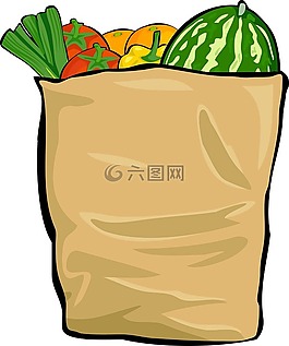 袋,購物,雜貨