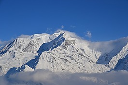 滑雪,阿爾卑斯山,雪
