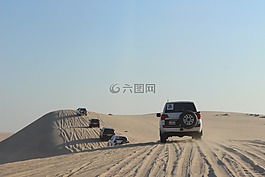 多哈,卡塔尔,沙漠