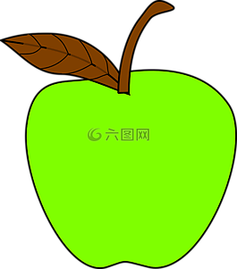蘋果,綠色,食品