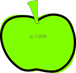 蘋果,綠色,食品