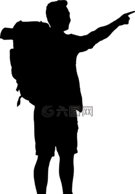 側(cè)影,旅客,手指