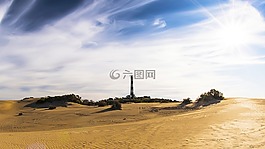 燈塔,海灘,哥斯達(dá)黎加
