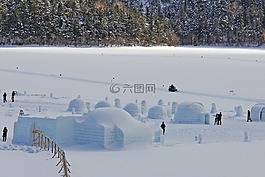 湖,凍結(jié),然別