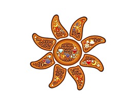 輻射,太陽,輝煌