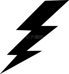 螺栓,閃電,側影