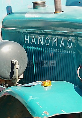 老,hanomag,历史的农业机械