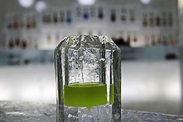 綠色,喝,冰酒吧
