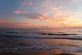海,波,海灘