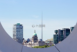 都柏林,天际线,爱尔兰