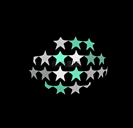 星星,灯,迪斯科